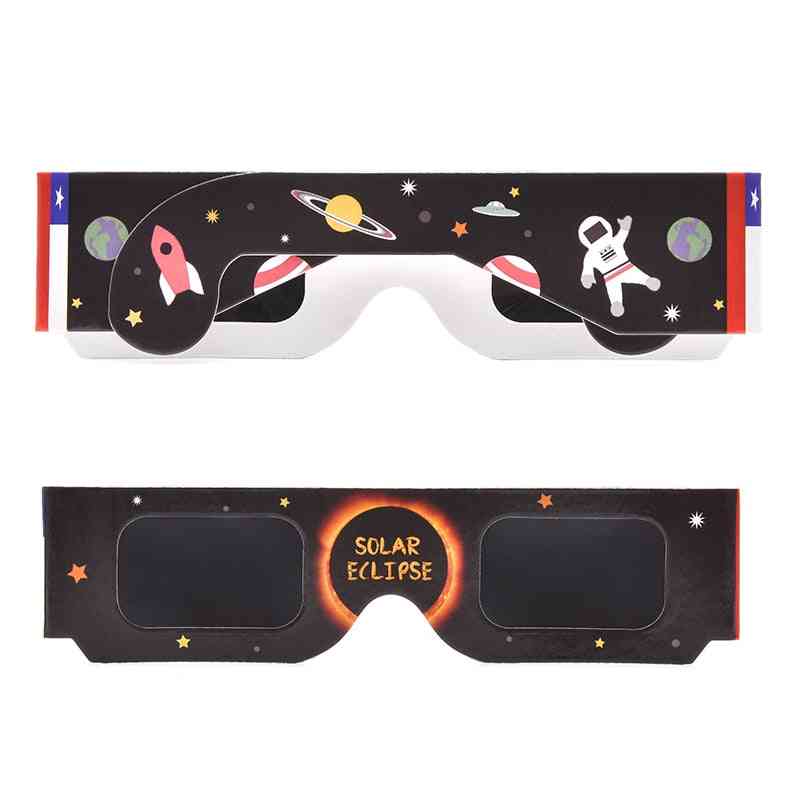 Paper Solar Eclipse Glasses For Viewing