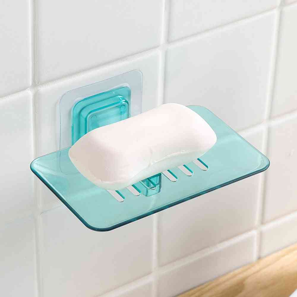 Boîte à savon de douche, assiette de rangement pour vaisselle, support de plateau, contenant, organisateurs - vert