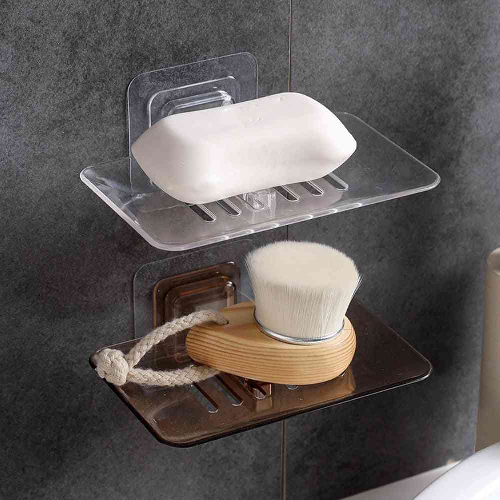 Wall-mounted, Hollow-design, Crystal Soap Dish