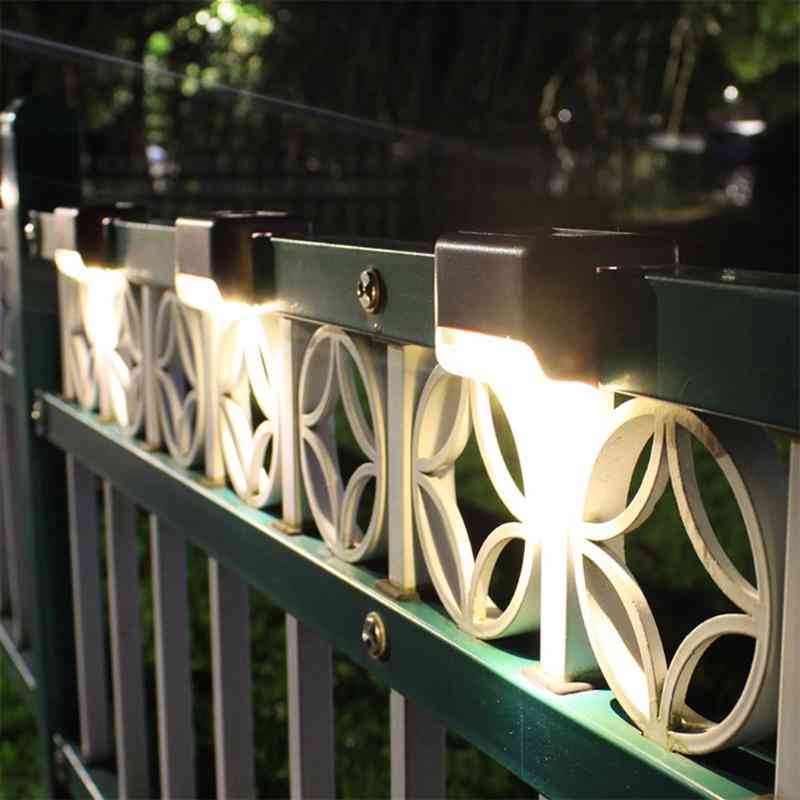 Ip65 Waterproof, Rechargeable And Led Solar Pathway- Deck Lights