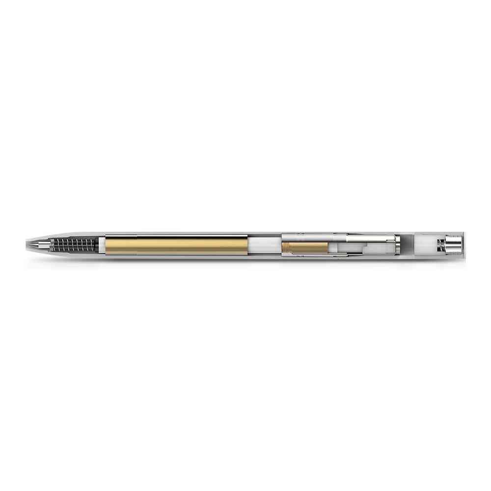 Xiaomi mijia sign pen-9,5 mm bolígrafo premec suave suiza recarga de metal mikuni japan ink add pen-black-recambio - 1 pieza mijia pen