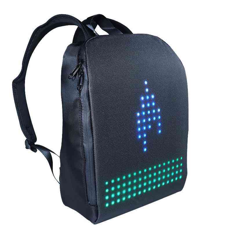 Advertising Light Led Display Backpack - Smart Wifi Version And App Control