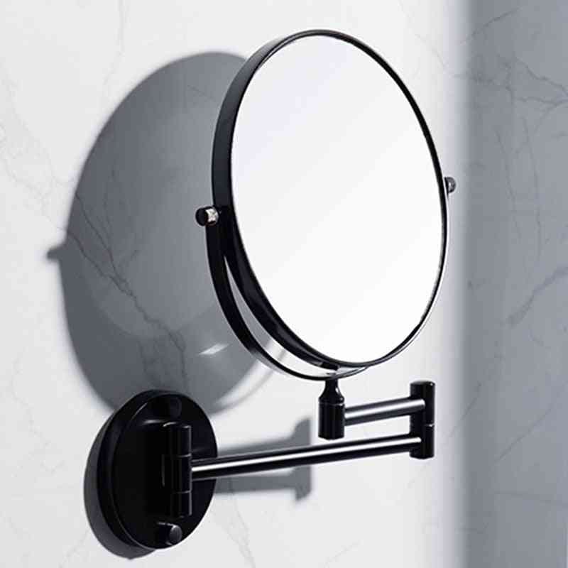 Beauty Wall-mounted Folding Magnifying Makeup Mirror Glass