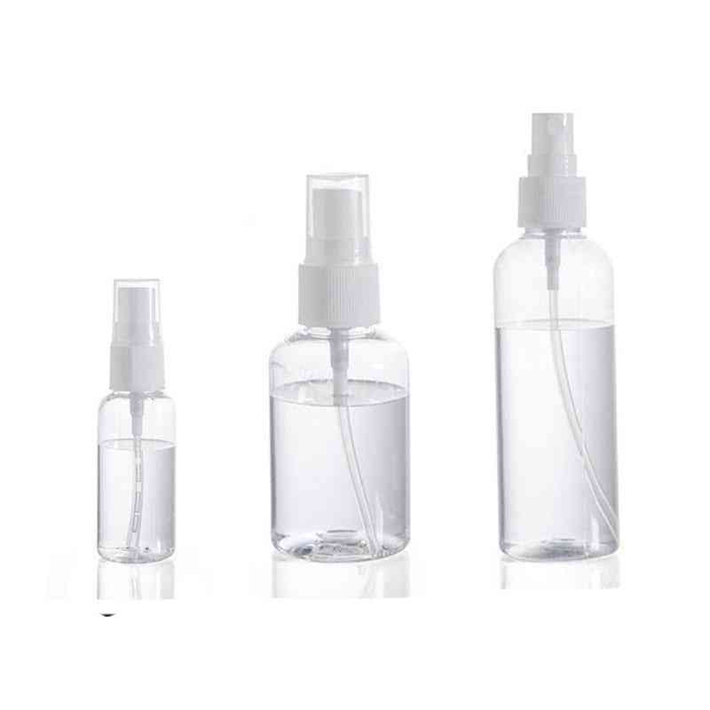10stk transparente tomme sprayflasker med størrelse 10ml / 50ml / 100ml (10 stk) -
