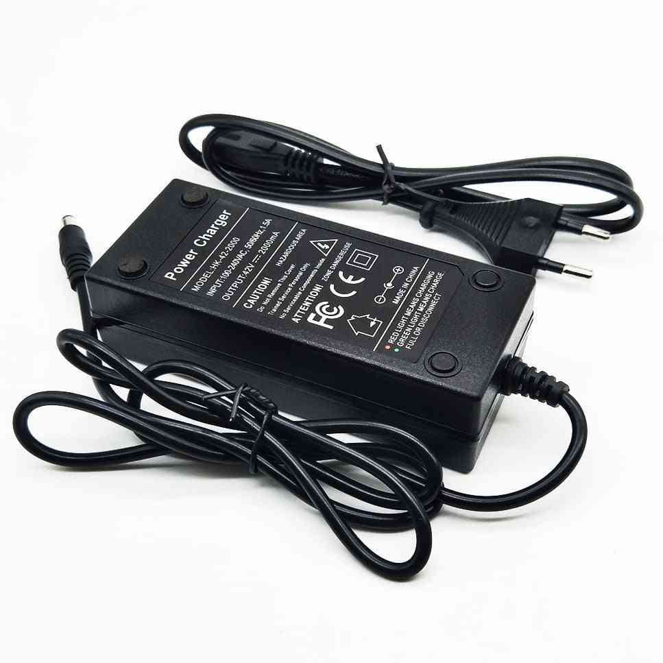 Lithium Li-ion Charger For Electric Bike And Wo Wheel Vehicle
