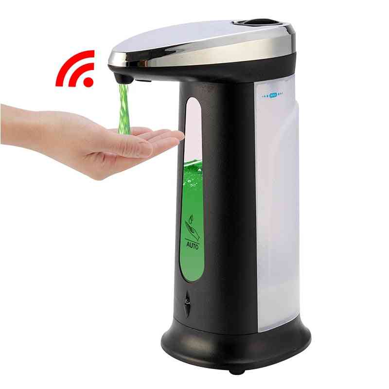 Automatische dispenser voor vloeibare zeep van 400 ml met ingebouwde slimme sensor voor de badkamer in de keuken
