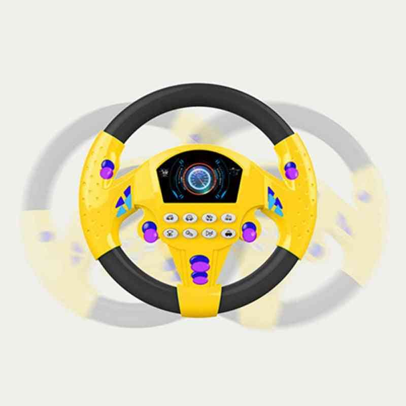 Volante per bambini con simulazione del suono che guida l'auto giocattolo interattivo per bambini