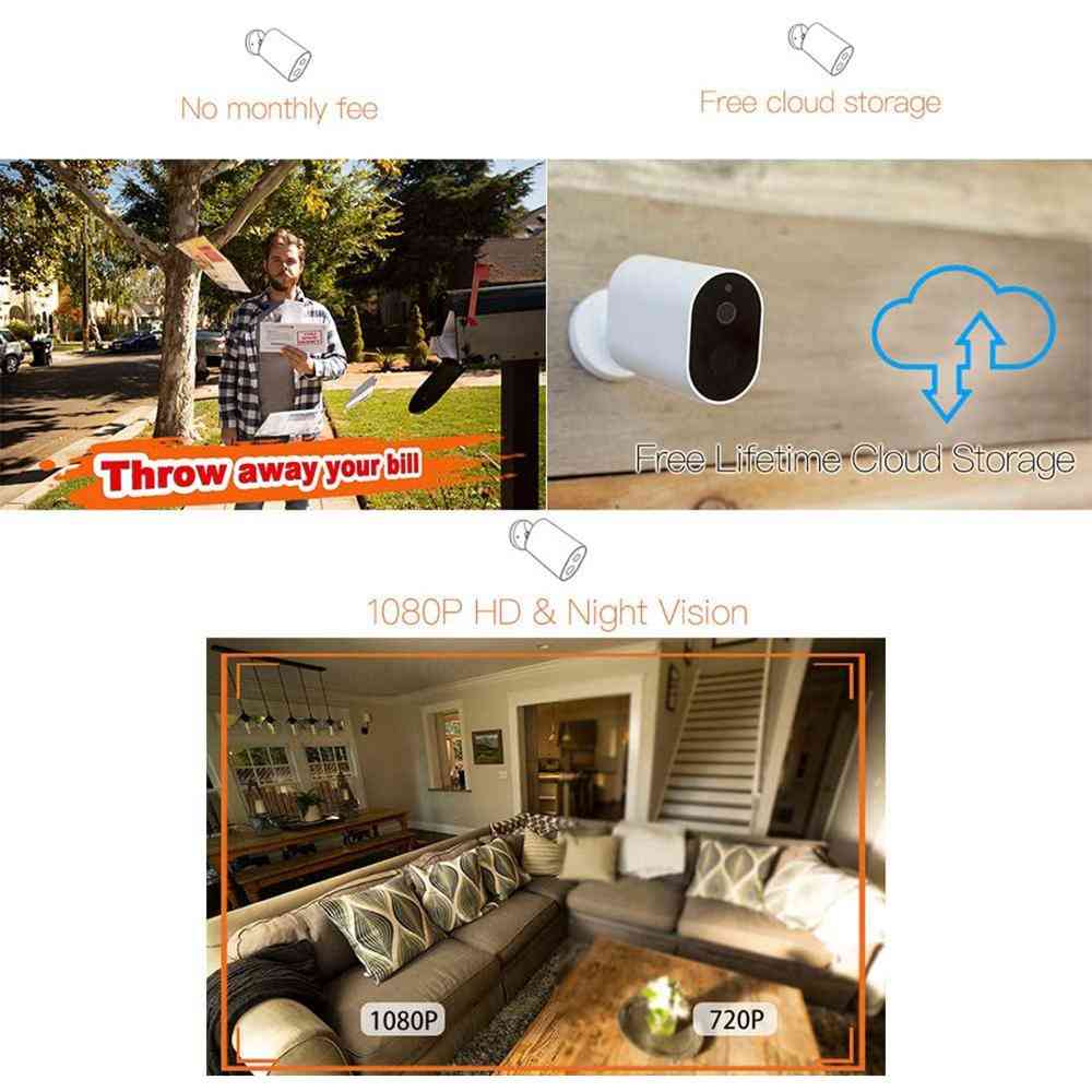 Camera Wireless With Battery Remote Voice Intercom For Outdoor