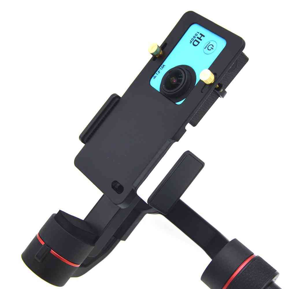 Universal Mount Plate Adapter - Handheld Gimbal Stabilizer For Gopro Hero