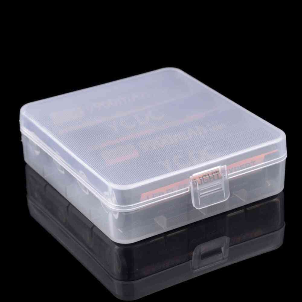 Durable 18650 Battery Storage Box - Hard Case Holder