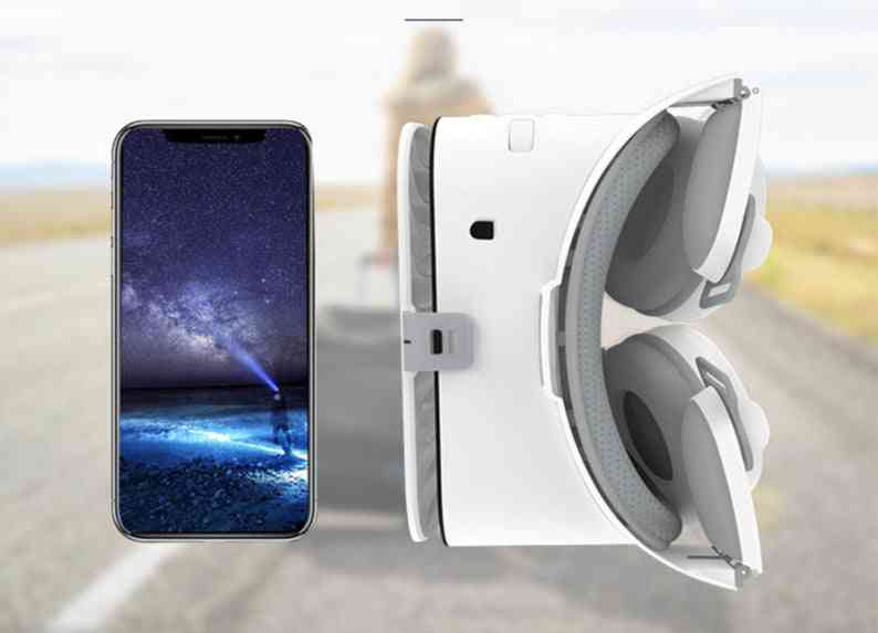 Z6 Upgrade lunettes 3D casque vr google-cardboard lunettes de réalité virtuelle bluetooth-casque vr sans fil pour smartphones - uniquement vr sans boîte