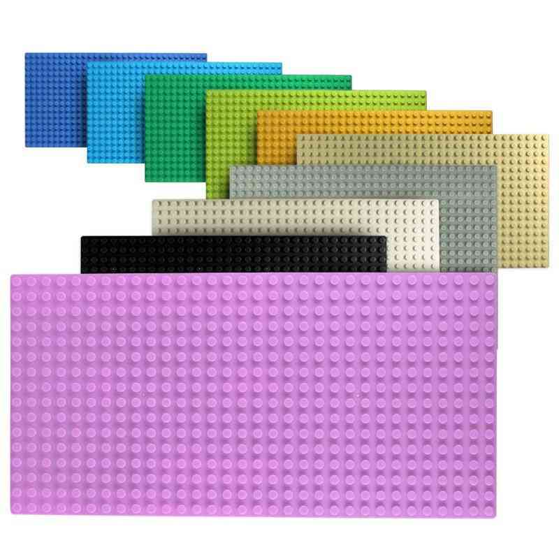 Dots Classic Base Plates Blocks - Small Size Bricks Baseplates, Construction Building For