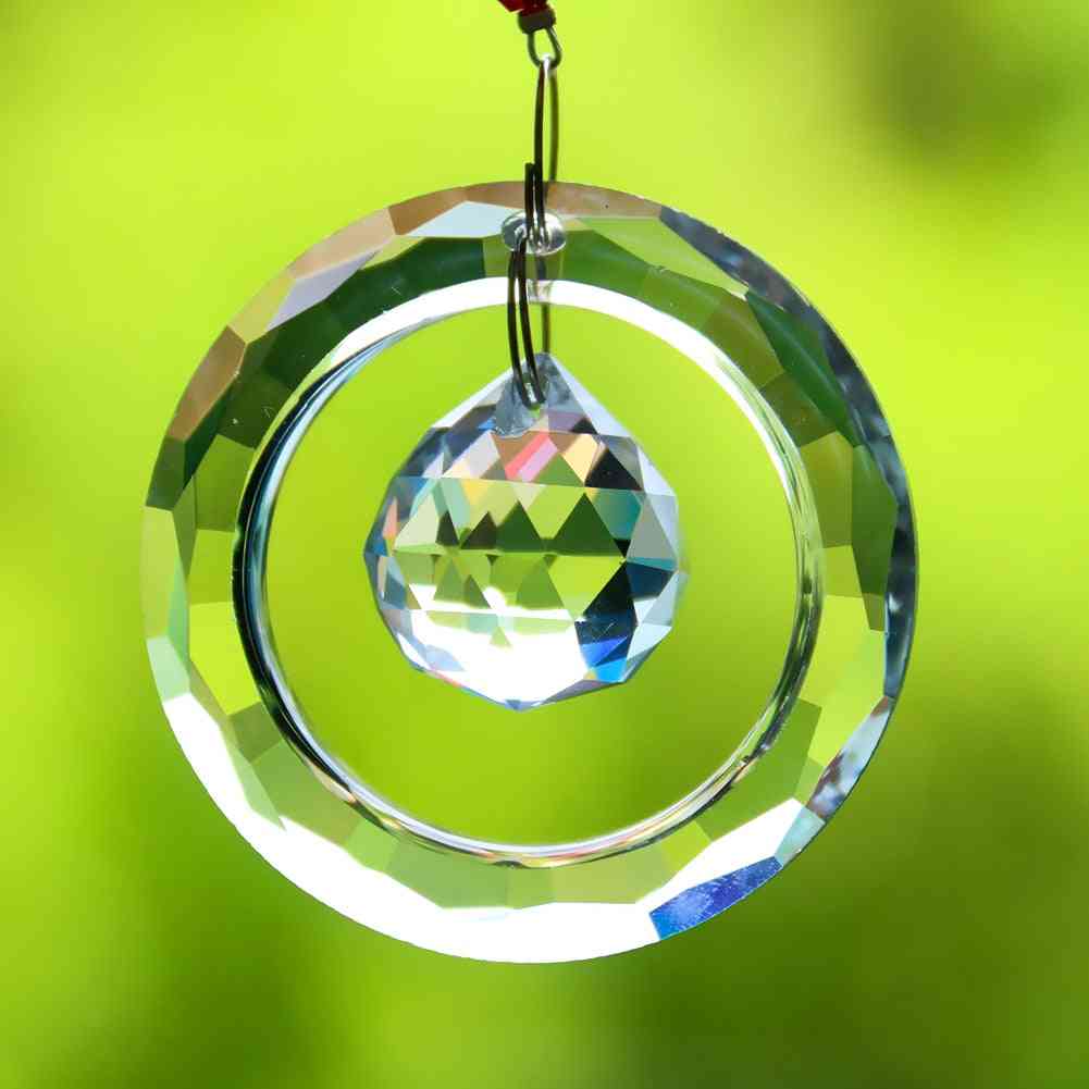 Cristale margele - candelabre pandantive agățat ornament prindător de soare prisme accesorii decor grădină