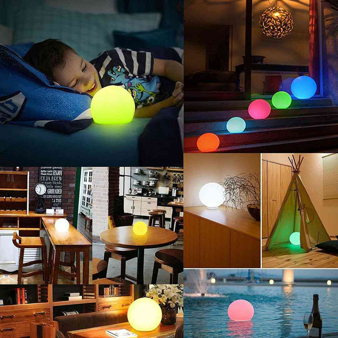 3d Led Night Light Lamp Base Stand With Power Adapter, Usb Cable & Remote Control