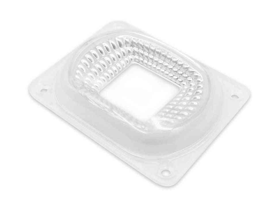 Reflector de lentile pentru cip LED cu inel de siliciu