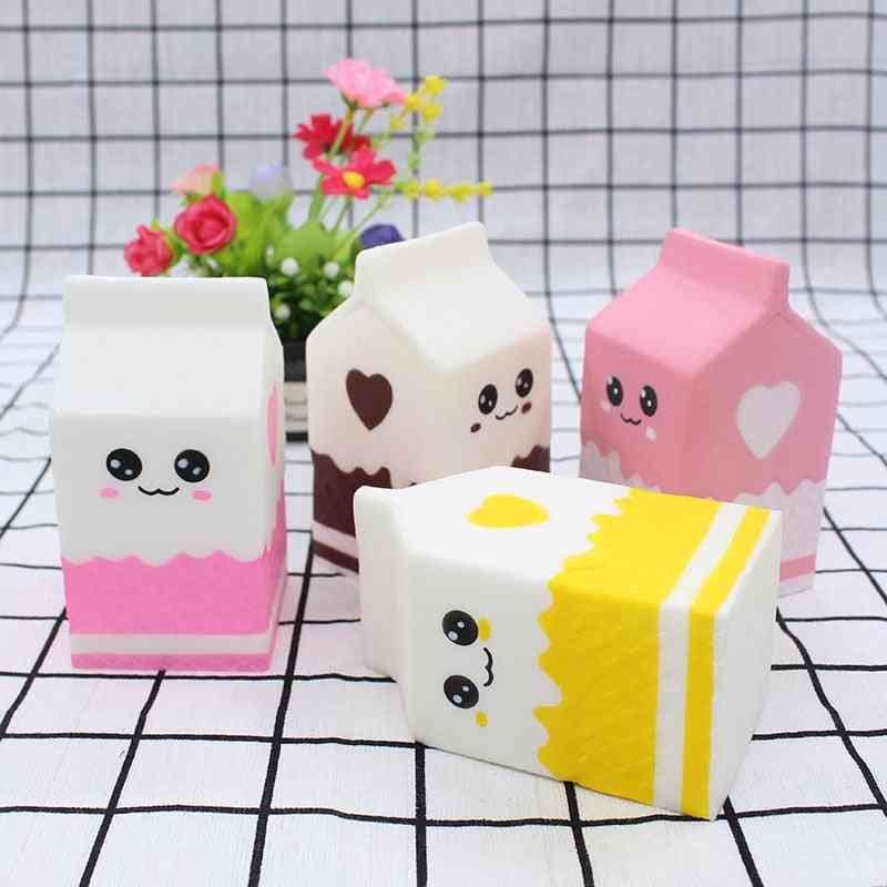 Cute Milk Carton Squishy Slow Rising- Soft Squeeze Relieve Stress Toy