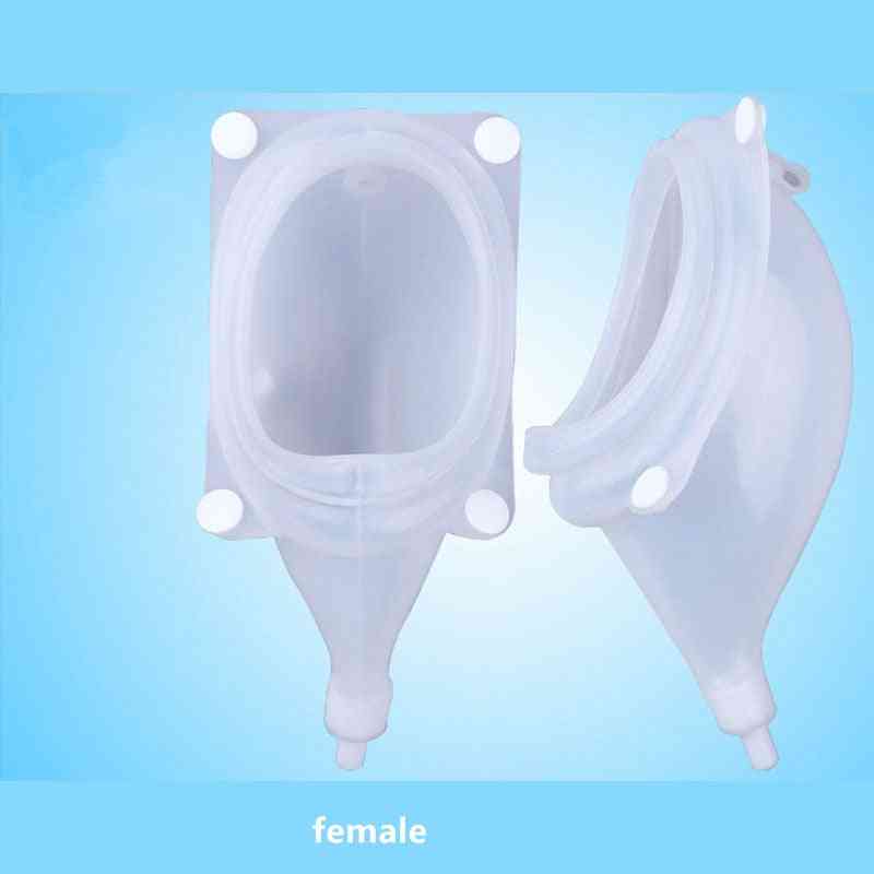 Silicone Urine Collector Device For Male And Female