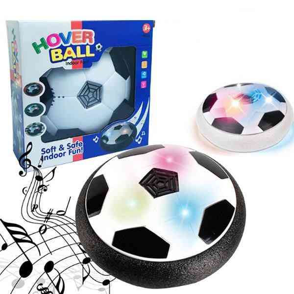 Bola de futebol air power hover, brinquedo de futebol de salão com brinquedos coloridos de luz musical para crianças - bateria de 11 cm (sem caixa)