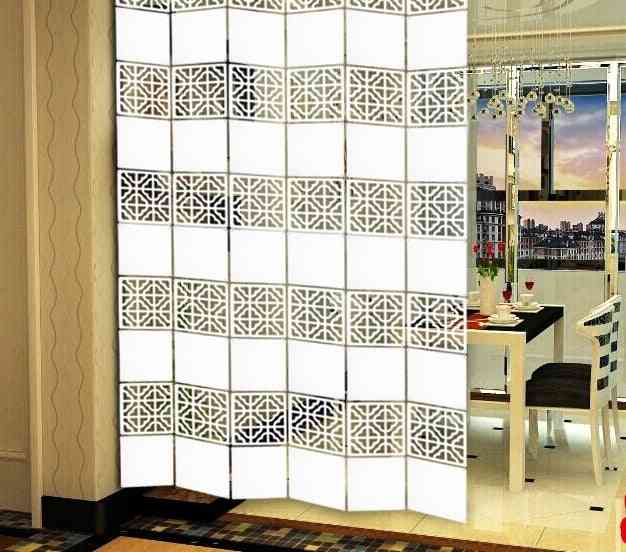 Hanging Folding Screen Partition Curtain- Divider Panels
