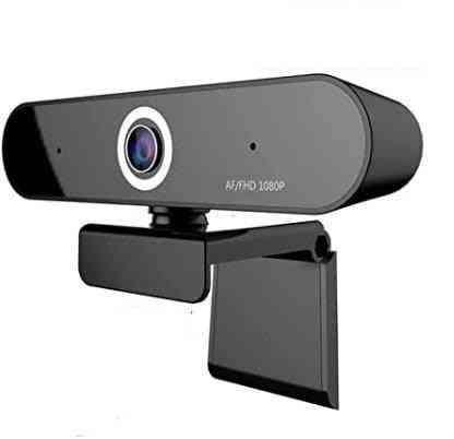 Spletna kamera s polnim in tekočim HD 1080p videom, 2 digitalnima mikrofonoma in 90-stopinjskim kotom gledanja