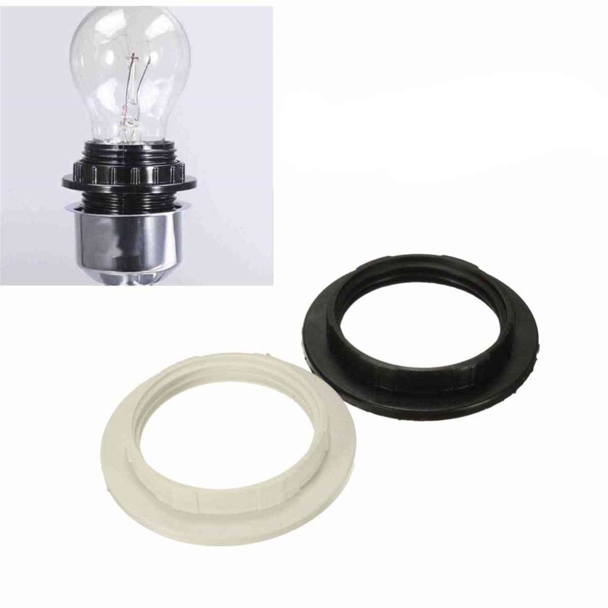 E27 lámpabúra gyűrű - világos árnyalatú gallér adapter izzó tartó lámpa