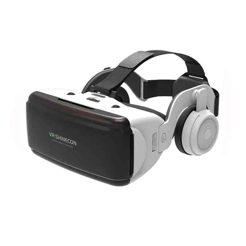 Kask casque okulary 3d rzeczywistość wirtualna na smartfona, zestaw słuchawkowy gogle lornetka gra wideo wirth obiektyw - z pilotem w pudełku 9090