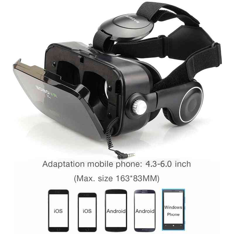 Occhiali vr 3d per realtà virtuale, scatola originale bobo vr z4 / bobo vr z4 mini vr 2.0 per smartphone 4.0-6.0 pollici - z4-wh