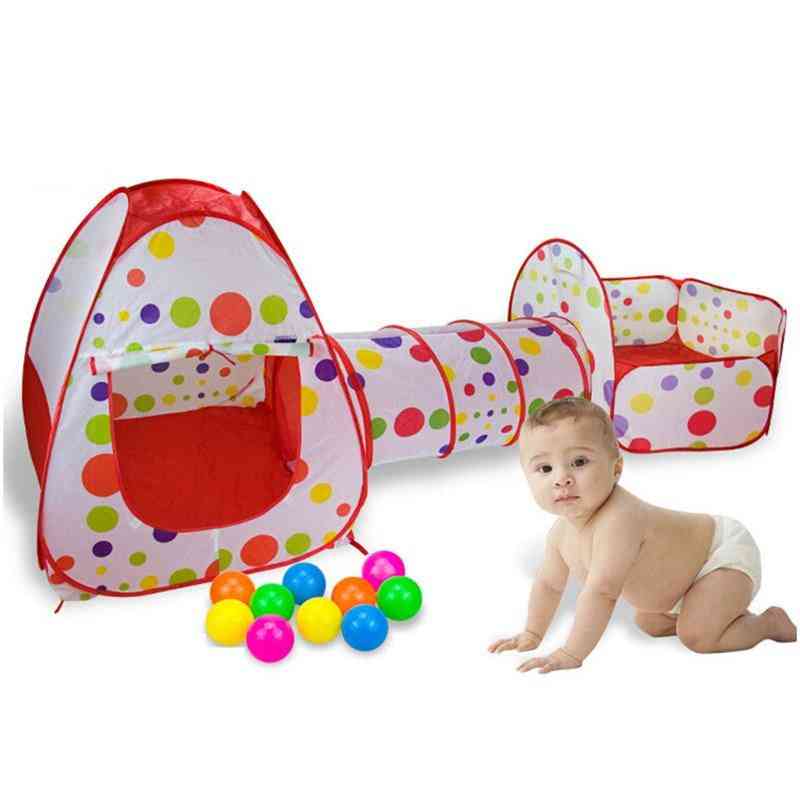 3 In 1 Play Tent Ball Pool For