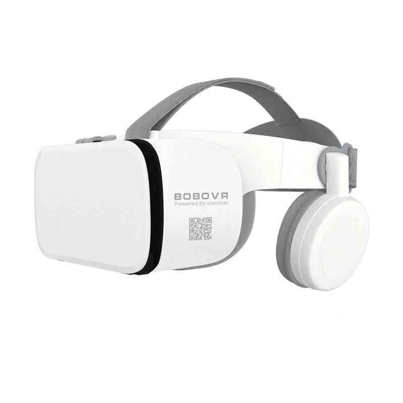 Bobo vr z6 bluetooth casque-helm 3d vr-bril, virtual reality-headset voor smartphone-bril viar-verrekijker - met doos 9090 remote-200025551
