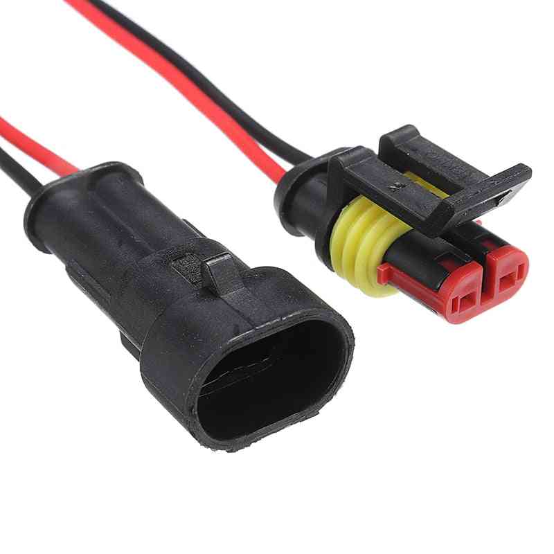 5 Pairs Waterproof Male-female Electrical Connectors Plug, 2-pin Way