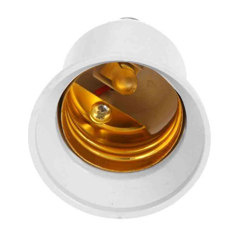 Convertisseur en plastique ignifuge e14 à e27 adaptateur douille de conversion support de lampe et support de lampe adaptateur ampoule -