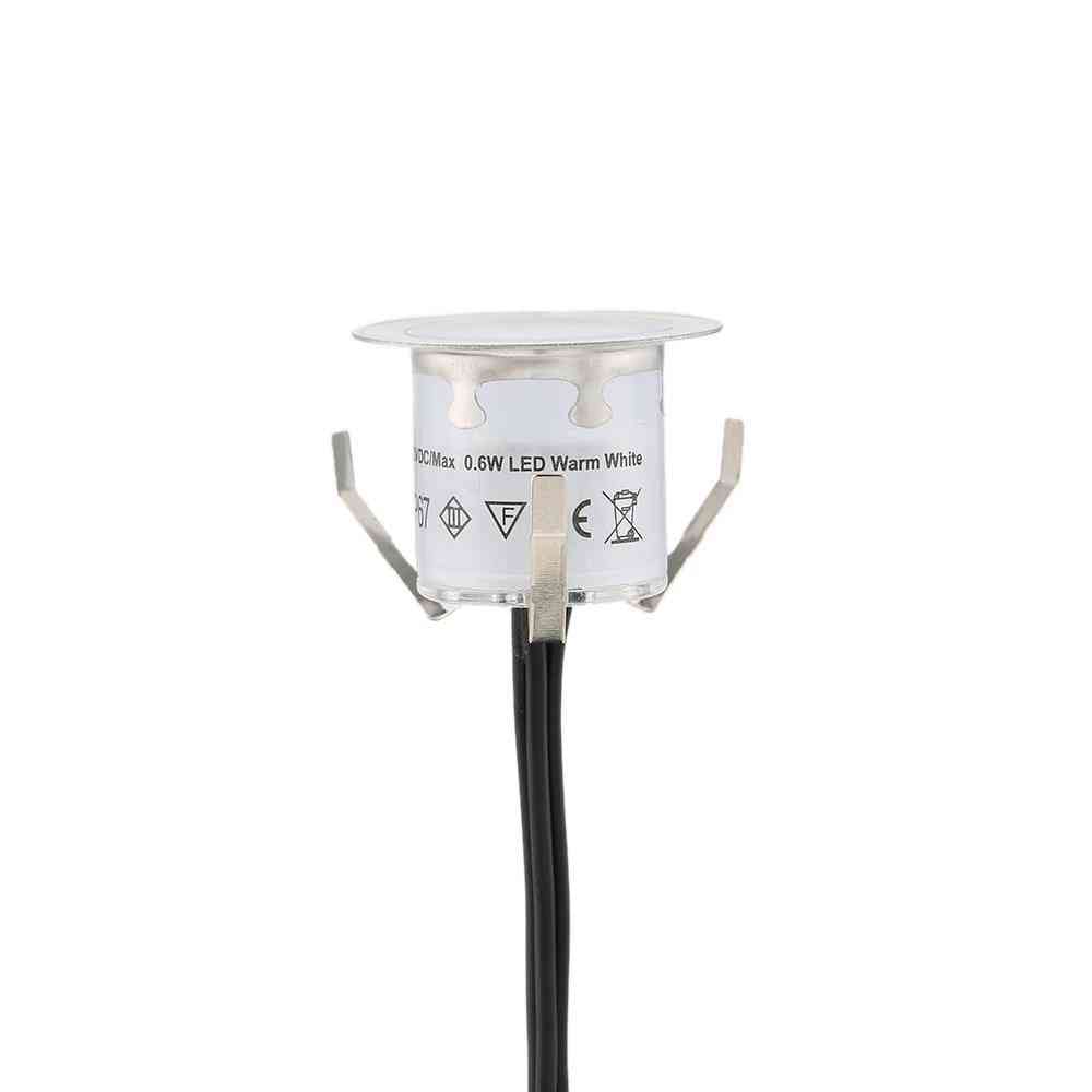 16pcs / 12v LED Deck Licht, IP67 wasserdichte vergrabene Lampen für Außen LED Bodenleuchte Wandscheinwerfer - 16pcs / UK Stecker