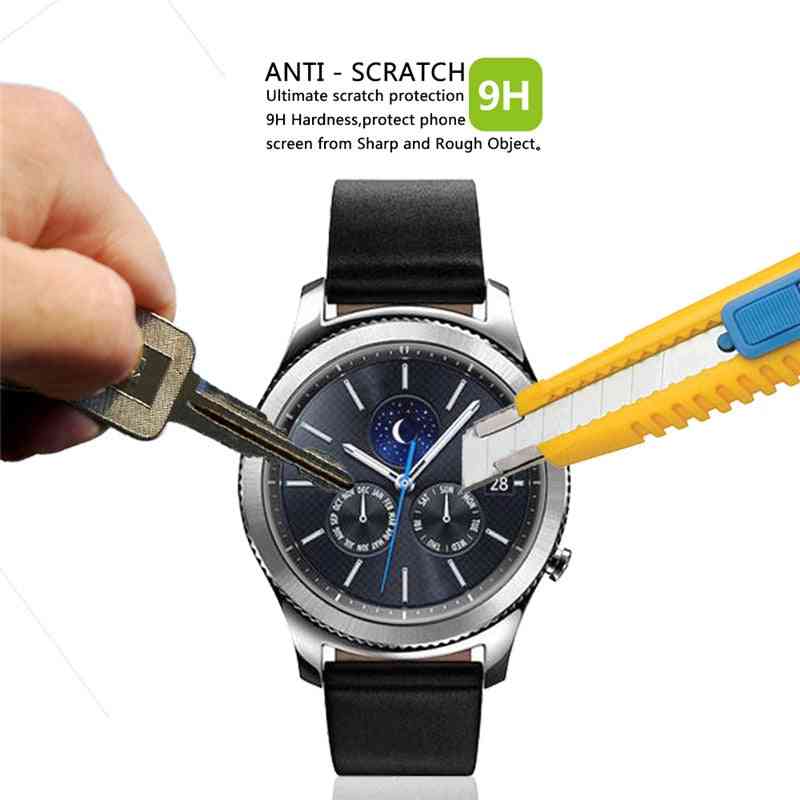 Galaxy Watch Tempered Glass For Samsung Gear S3, Classic Frontier Screen Protective Glass Films