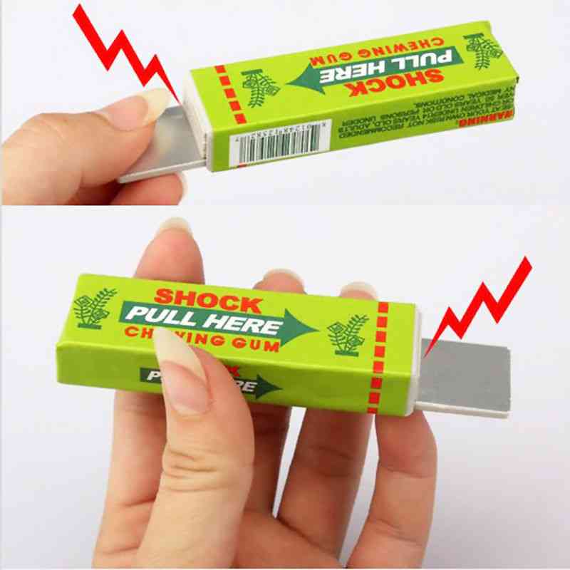 електрически шок издърпване на главата дъвка дъвка - играчка за новост