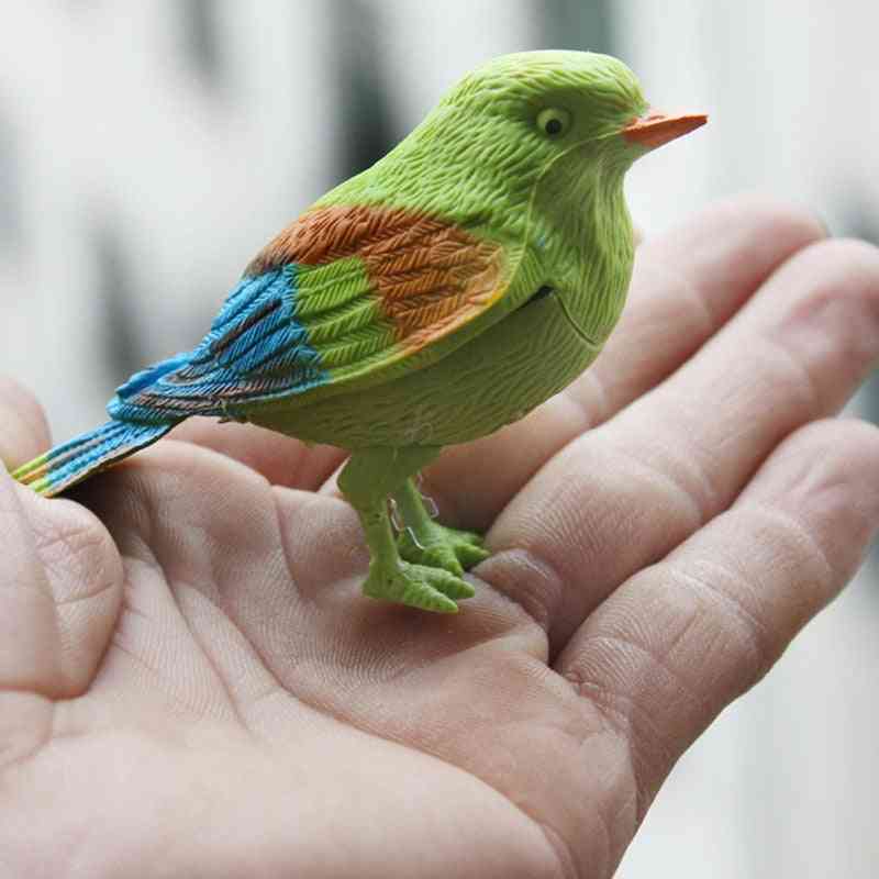 Interaktivní elektronická - simulace výuky roztomilého zpívajícího ptáka