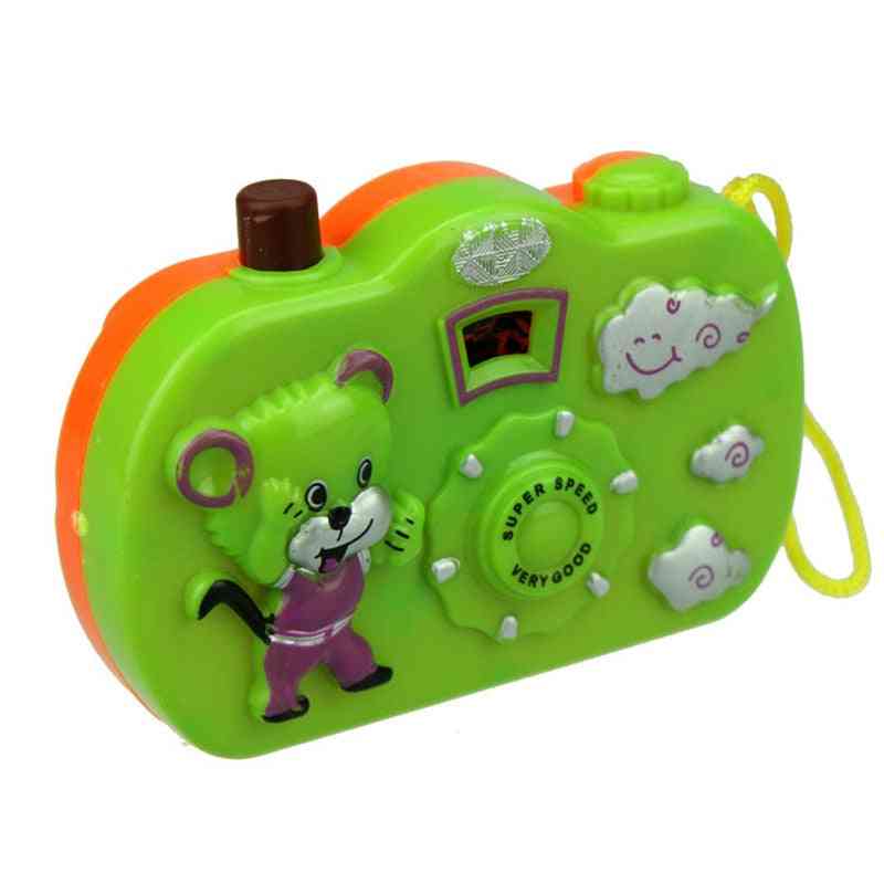 Lichtprojektionskamera Kinder Lernspielzeug für Kinder Babygeschenke - Tierwelt zufällige Farbe keine Notwendigkeit, Batterie zu installieren