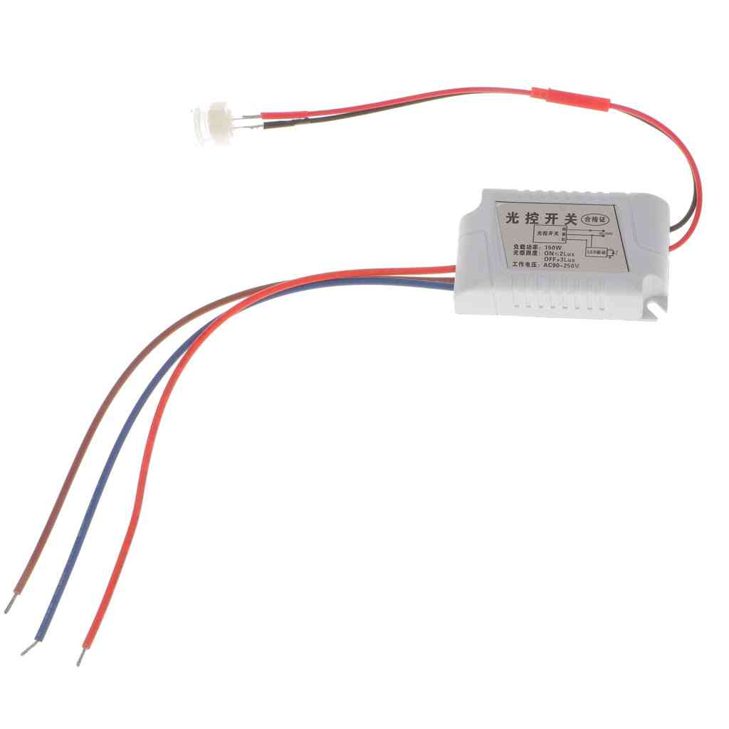 Interruptor do sensor de controle de luz à prova d'água liga / desliga automático para luzes de rua, rodovias, fábricas, jardins e escolas