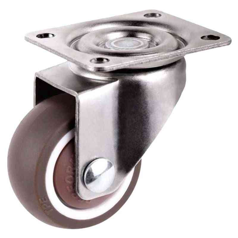 Mini-hjul 1 tommer / 25 mm diameter ultra-stille møbelhjul til reoler til skuffer