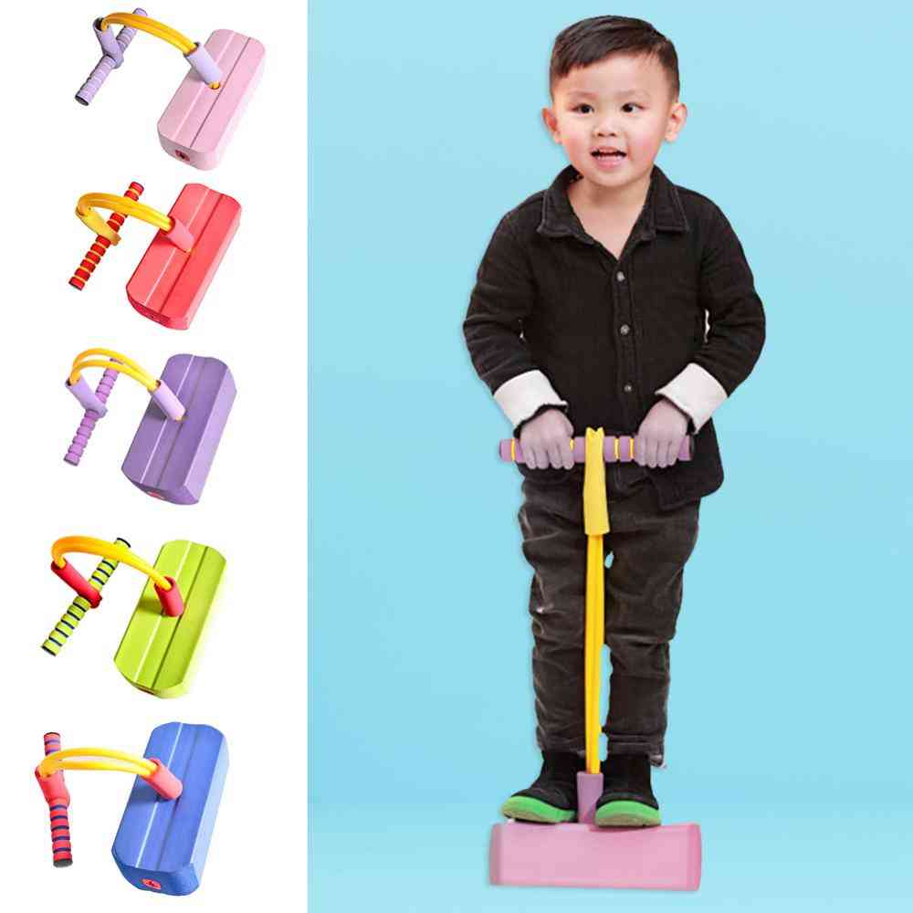 Gólyalábas játékok egyszerű tartós élénk színek egyensúly érzék képzés gyermekek szabadtéri játékok megvastagodott ugró szórakoztató játék
