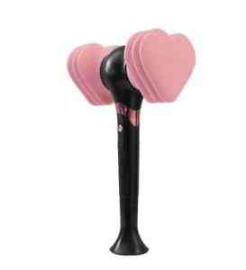 Offizieller blackpink lightstick, konzert glühlampe hammer lightstick lisa jennie rose fans geschenke leuchtende spielzeuge (pink) -