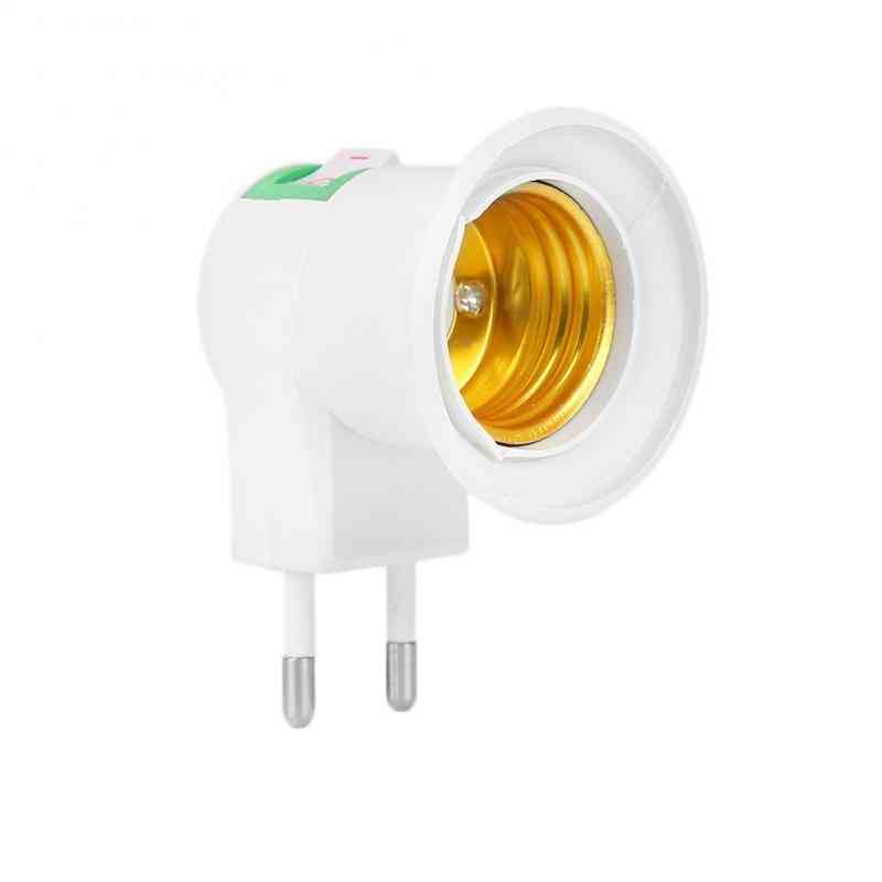 220 V: n muuntimet E27-led-halogeenilamppu-adapteri, tulenkestävä-pistorasian jatke ruuvipohjainen lampunpitimen lisävarusteet