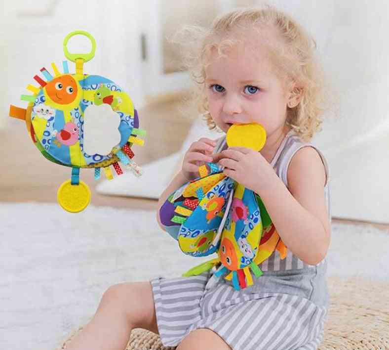 Juguetes educativos para bebés - libro de tela susurro para colorear juguetes de aprendizaje temprano