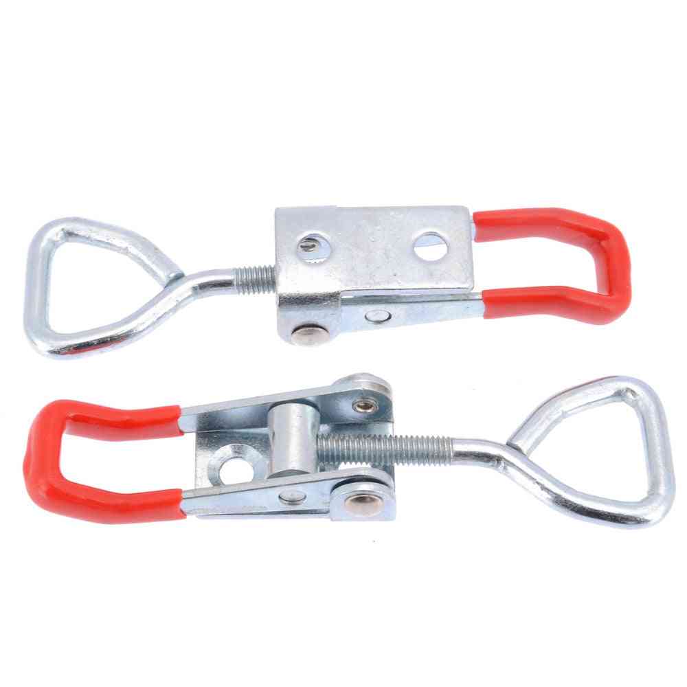 Adjustable Toggle Latch Catches Lock, Clamp Hasp Metal Furniture Tool