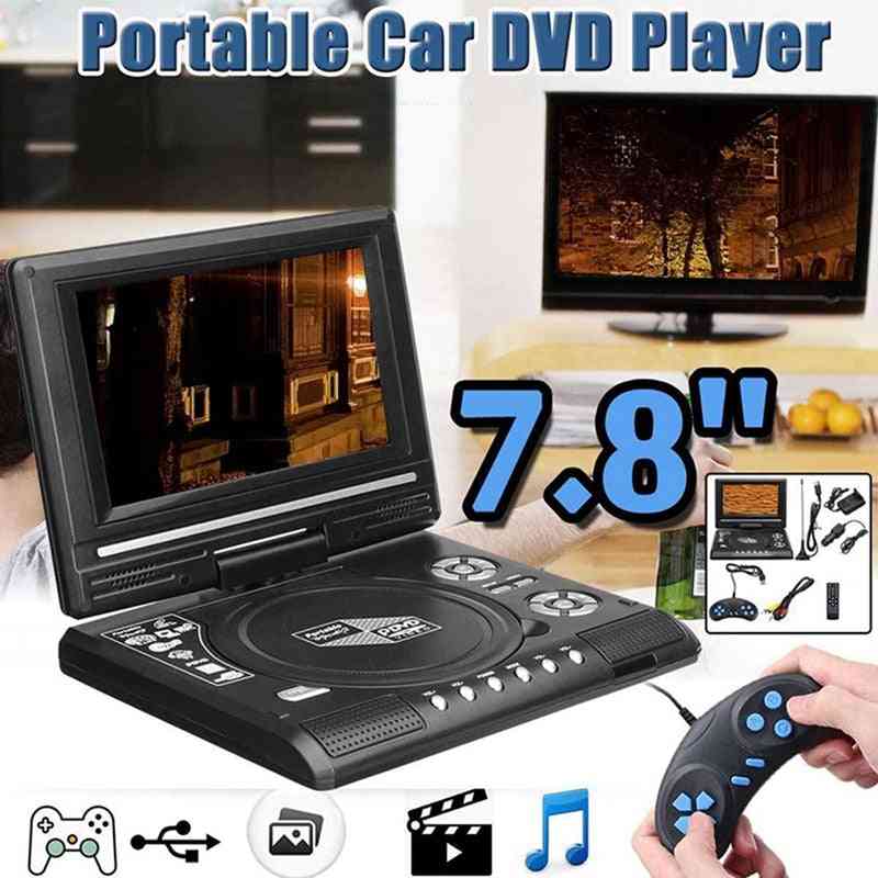 Lcd  Car Dvd Portable Player - Suppot Usb Sd Cards