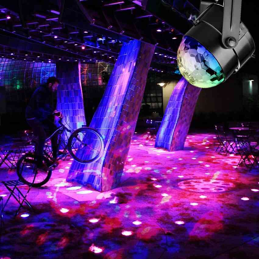 Sound Activated Rotating Disco Ball Party