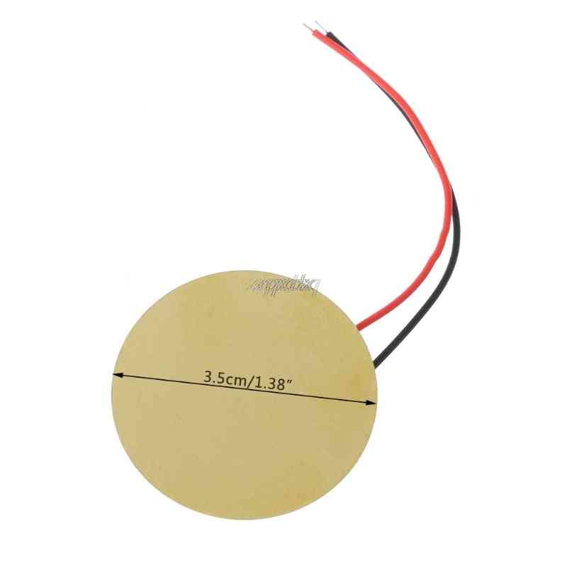 Piezo elementi zvočni zvočni senzor sprožilec boben disk + žica baker