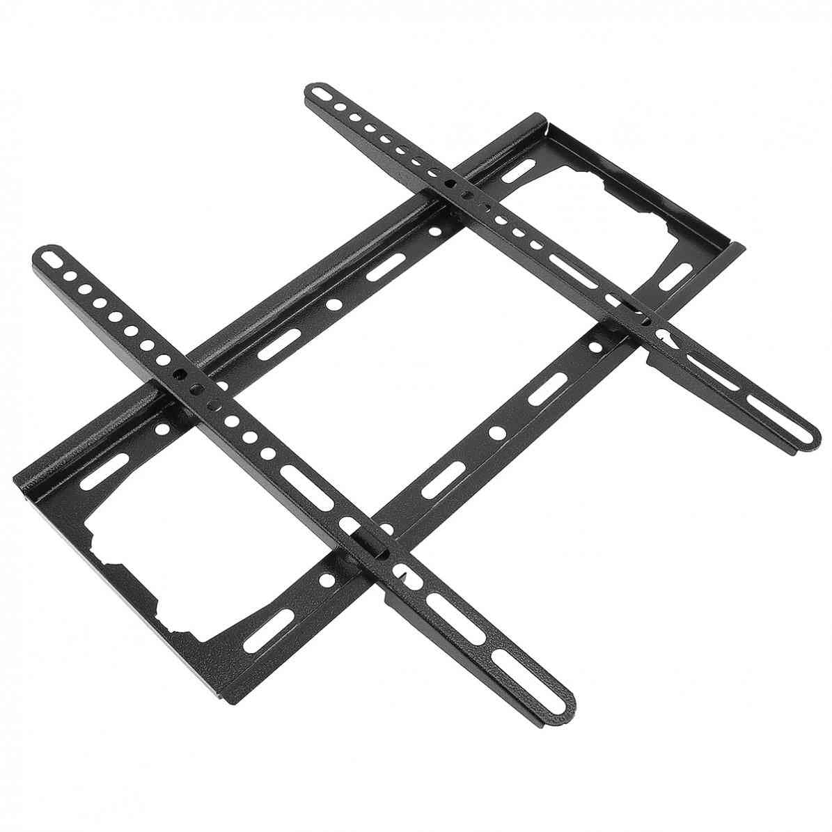 Universal Wall Mount Tv Bracket, Fixed Flat Panel For 26-55 Inch Lcd/led Monitor