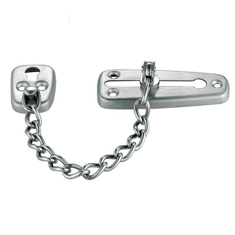 Stainless Steel Door Chain, Safety Guard Lock Latch