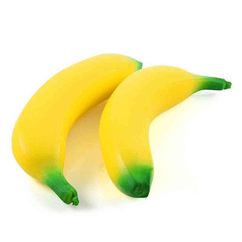 Aranyos banán squishy szuper lassan növekvő jumbo játék