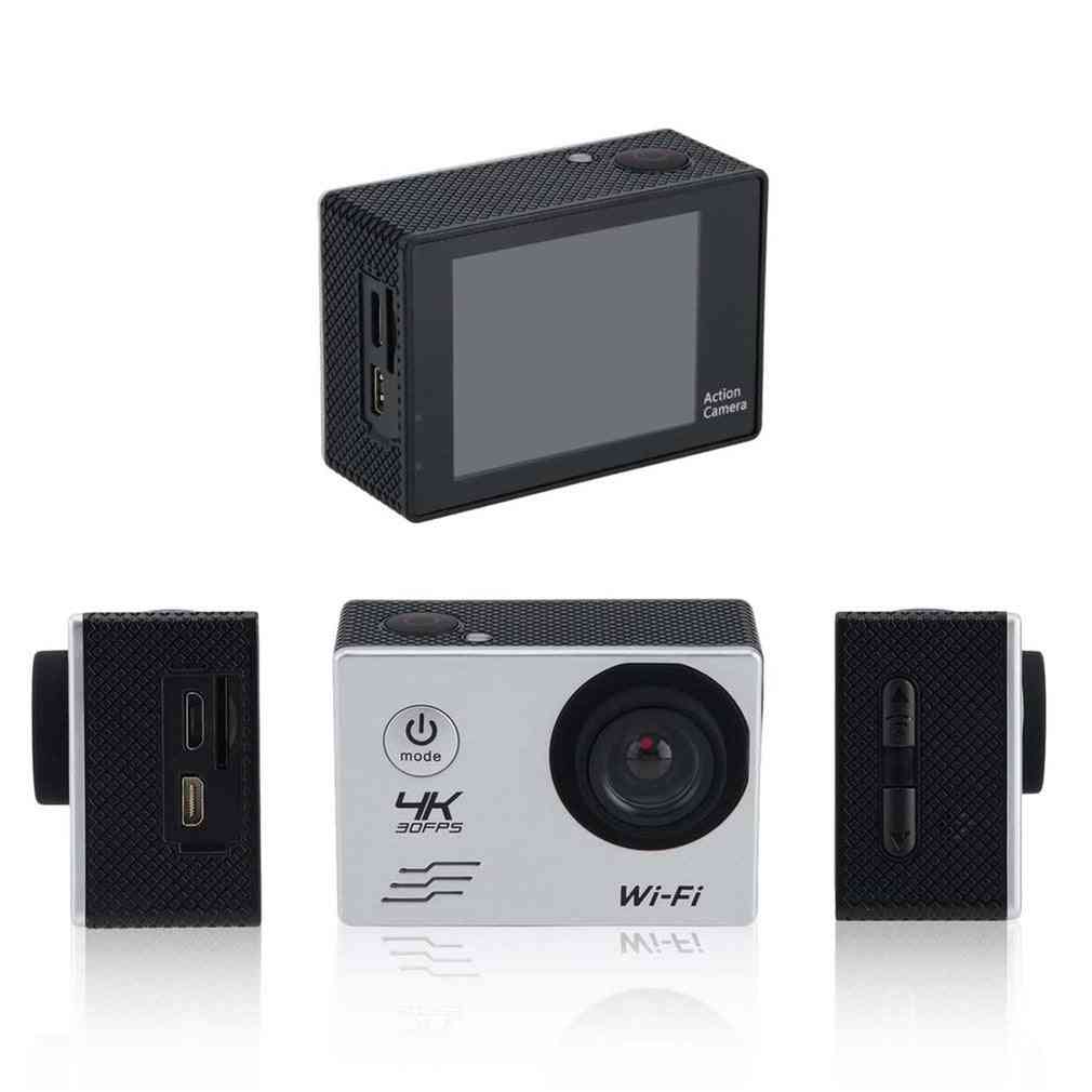 4k wifi kamera 170 graders bredt sports sport vandtæt udendørs dykning ridning fotooptagelse videooptagelse -